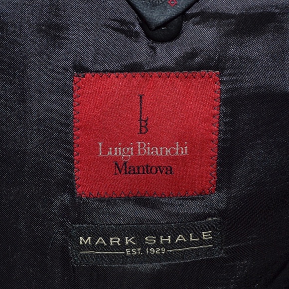 Luigi Bianchi 42R Sport Coat Blazer Suit Jacket Da - Picture 7 of 8